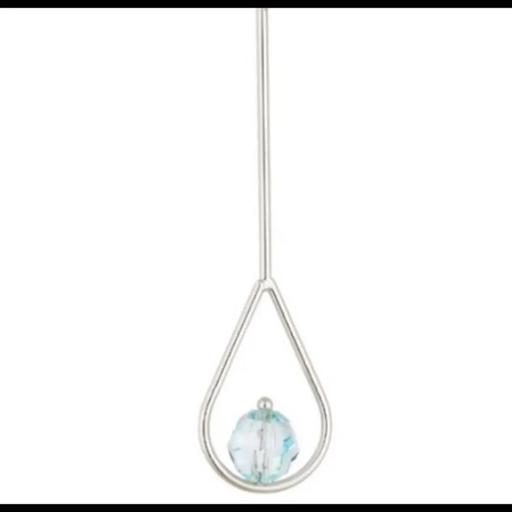 Swarovski authentic crystals White Rhodium Plated